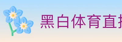 黑白体育直播 logo